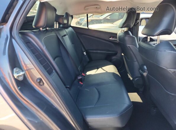 JTDKAMFPXN3224058 2022 TOYOTA PRIUS Серый Вид задних сидений
