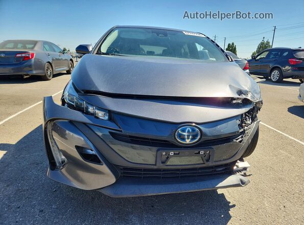JTDKAMFPXN3224058 2022 TOYOTA PRIUS Серый Вид спереди