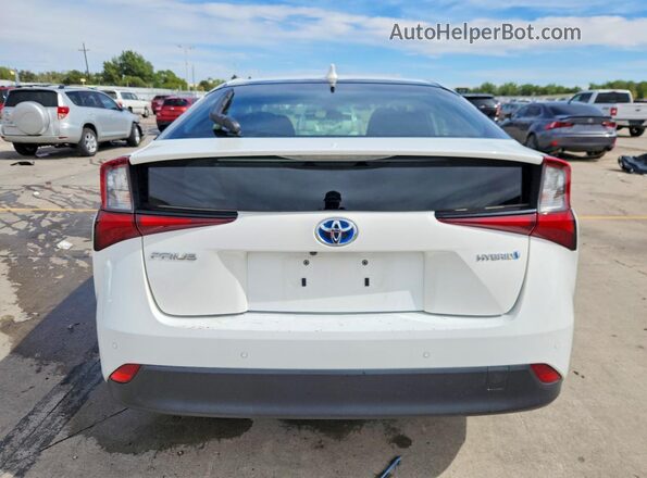 JTDKAMFU0M3152386 2021 TOYOTA PRIUS Белый Вид сзади