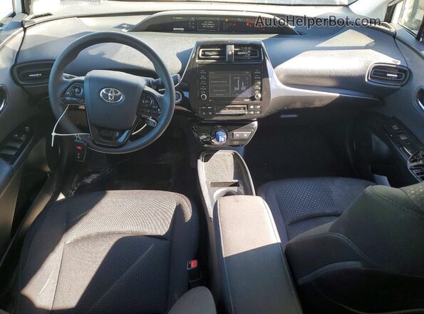 JTDKAMFU1N3176455 2022 TOYOTA PRIUS White Вид панелі приладів