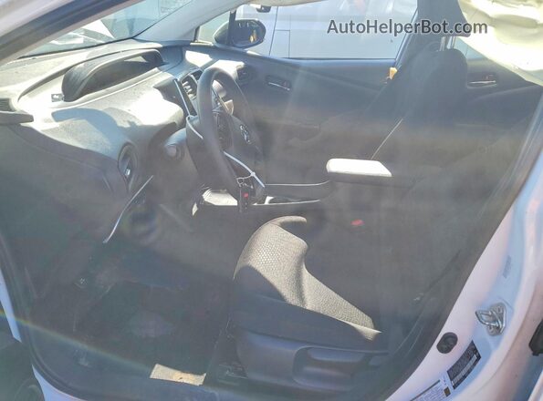 JTDKAMFU1N3176455 2022 TOYOTA PRIUS White Вид салону спереду