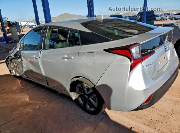 JTDKAMFU2N3190154 2022 TOYOTA PRIUS Silver Հետևի ձախ