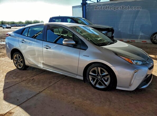 JTDKAMFU2N3190154 2022 TOYOTA PRIUS Silver Առջևի աջ