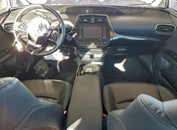 JTDKAMFU2N3190154 2022 TOYOTA PRIUS Silver Առջևի վահանակի տեսք