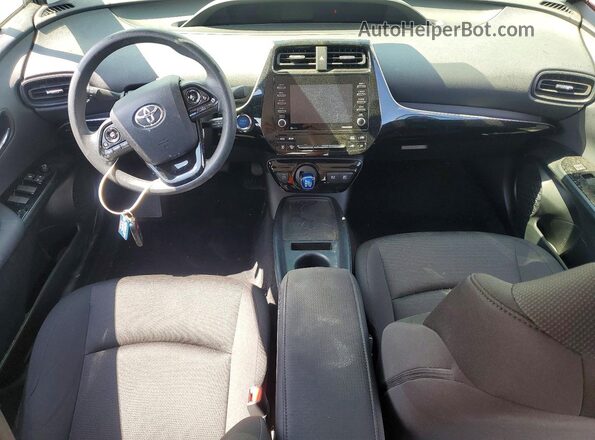JTDKAMFU4N3165305 2022 TOYOTA PRIUS Charcoal Vista del salpicadero
