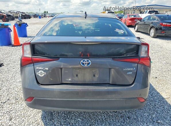 JTDKAMFU4N3165305 2022 TOYOTA PRIUS Charcoal Vista trasera