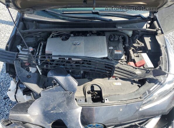 JTDKAMFU4N3165305 2022 TOYOTA PRIUS Charcoal Vista interior trasera