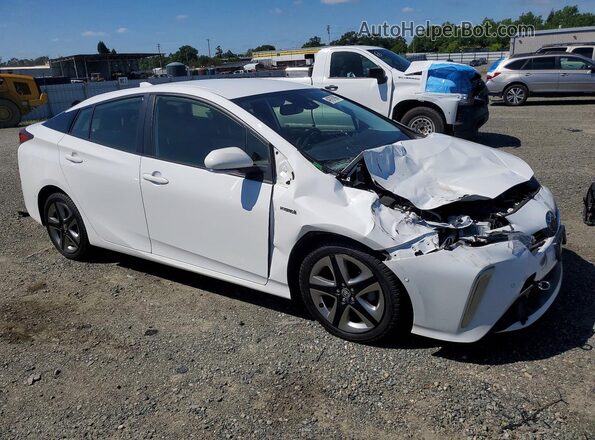JTDKAMFU5N3178807 2022 TOYOTA PRIUS Белый Передняя правая четверть