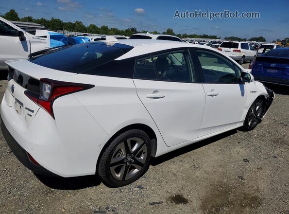 JTDKAMFU5N3178807 2022 TOYOTA PRIUS Белый Задняя правая четверть