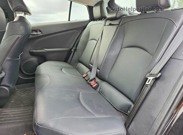 JTDKAMFU6N3167363 2022 TOYOTA PRIUS Черный Вид задних сидений