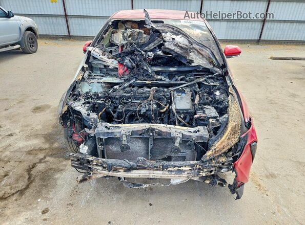 JTDKAMFU7N3158249 2022 TOYOTA PRIUS Red Widok z przodu