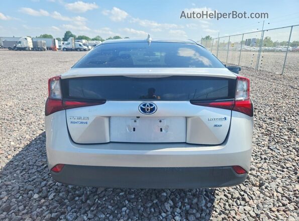 JTDKAMFU7N3160759 2022 TOYOTA PRIUS Silver Vista trasera