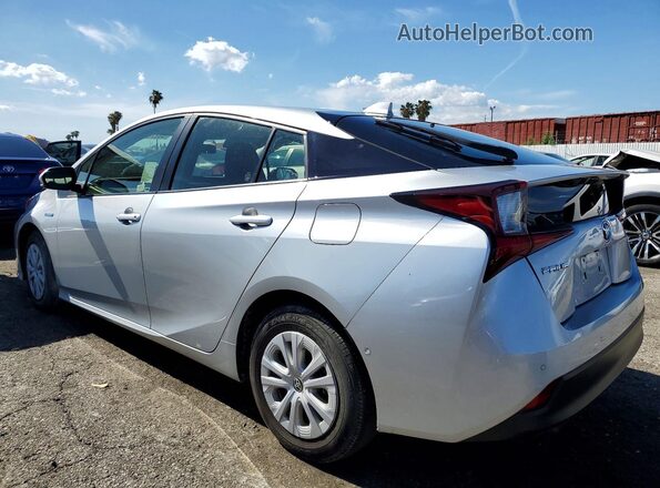 JTDKAMFU8N3156252 2022 TOYOTA PRIUS Silver Rear left