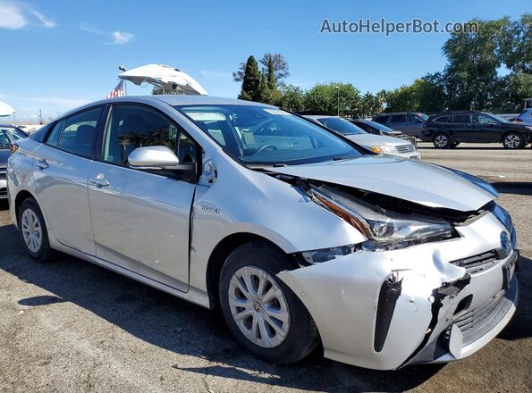 JTDKAMFU8N3156252 2022 TOYOTA PRIUS Silver Front right