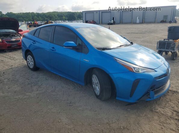 JTDKAMFUON3166807 2022 TOYOTA PRIUS Blue Առջևի աջ