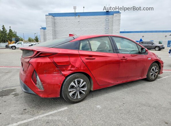 JTDKARFP2H3049628 2017 TOYOTA PRIUS Burgundy Задня права чверть