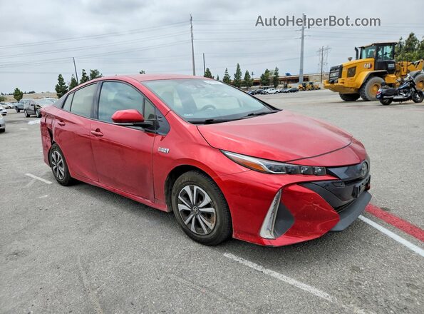JTDKARFP2H3049628 2017 TOYOTA PRIUS Burgundy Передня права чверть