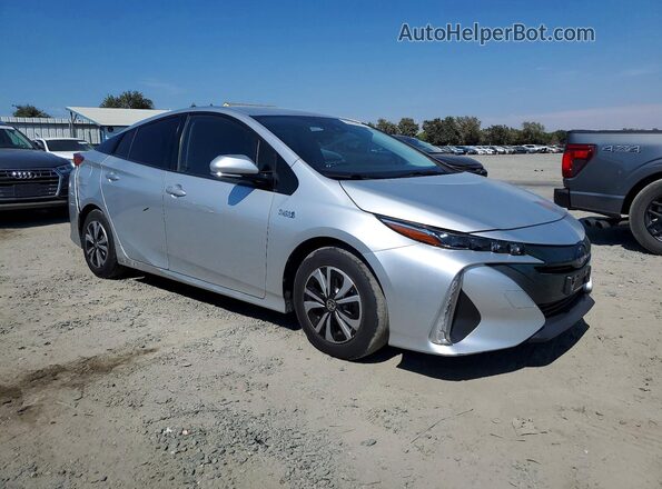 JTDKARFP2J3101782 2018 TOYOTA PRIUS Silver Delantero derecho