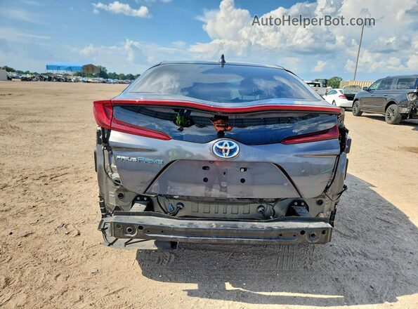 JTDKARFP3H3034071 2017 TOYOTA PRIUS Серый Вид сзади