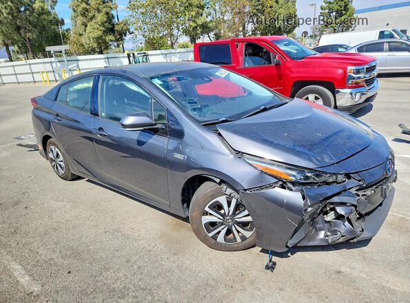 JTDKARFP3J3094678 2018 TOYOTA PRIUS Charcoal Delantero derecho