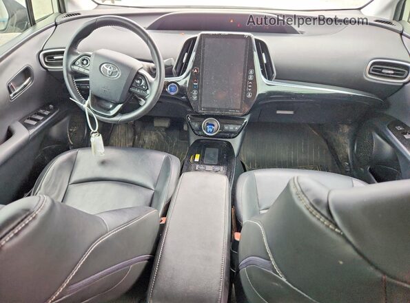 JTDKARFP3L3126435 2020 TOYOTA PRIUS White წინა პანელის ხედი