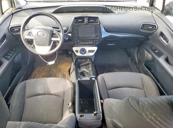 JTDKARFP4H3064504 2017 TOYOTA PRIUS Gray წინა პანელის ხედი