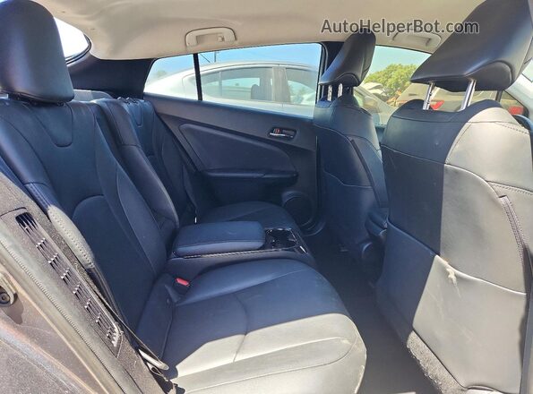 JTDKARFP7K3115145 2019 TOYOTA PRIUS Gray Вид задніх сидінь