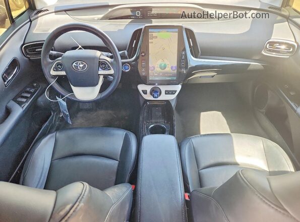 JTDKARFP7K3115145 2019 TOYOTA PRIUS Gray Вид панелі приладів