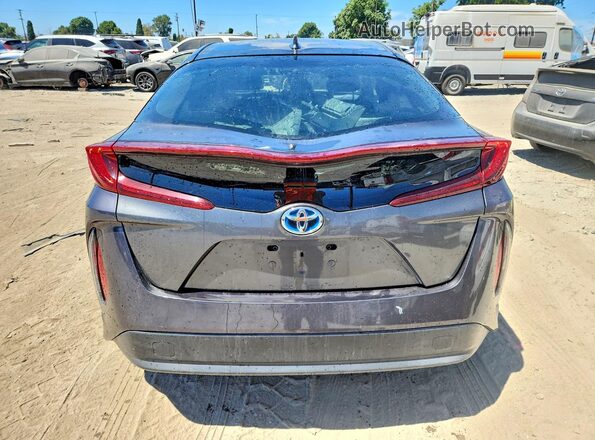 JTDKARFP7K3115145 2019 TOYOTA PRIUS Gray Вид ззаду