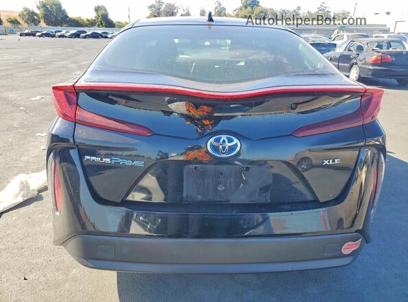 JTDKARFP8L3144736 2020 TOYOTA PRIUS Black Вид ззаду