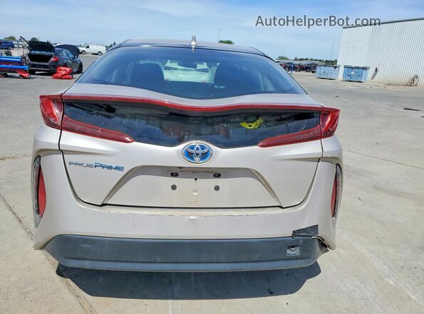 JTDKARFP9L3147810 2020 TOYOTA PRIUS Серебряный Вид сзади