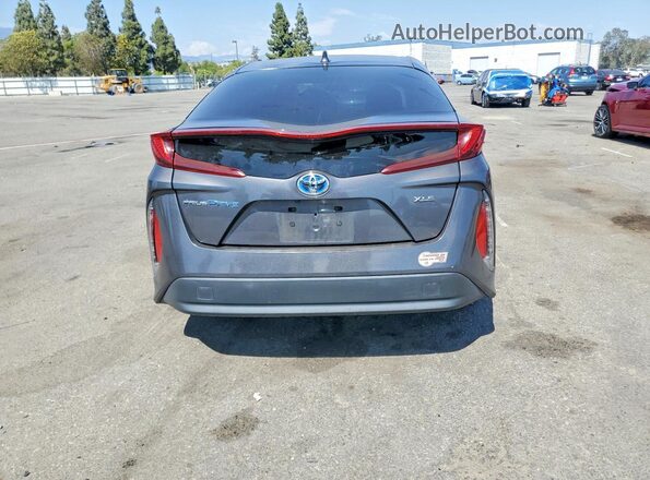 JTDKARFPXL3137304 2020 TOYOTA PRIUS Charcoal Հետևի տեսք