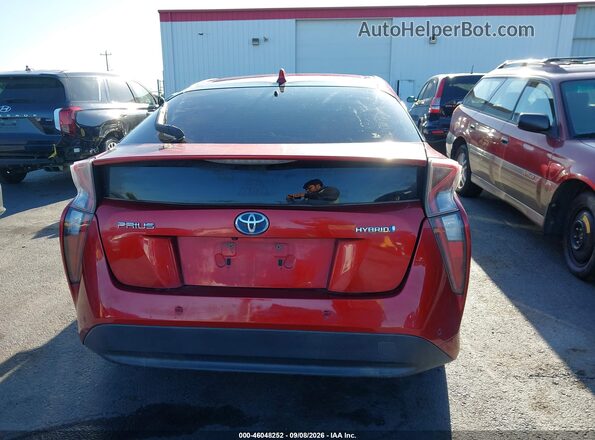 JTDKARFU0G3526464 2016 TOYOTA PRIUS Красный 