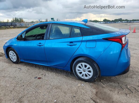 JTDKARFU0K3088666 2019 TOYOTA PRIUS Blue Rear left