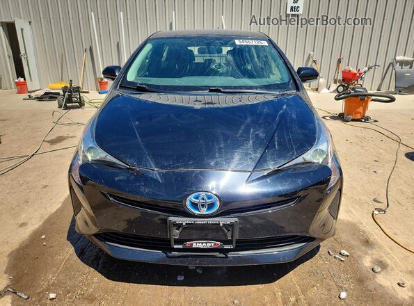 JTDKARFU2G3020201 2016 TOYOTA PRIUS Black Widok z przodu