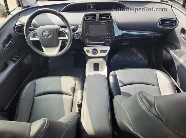 JTDKARFU2G3523677 2016 TOYOTA PRIUS Red Առջևի վահանակի տեսք