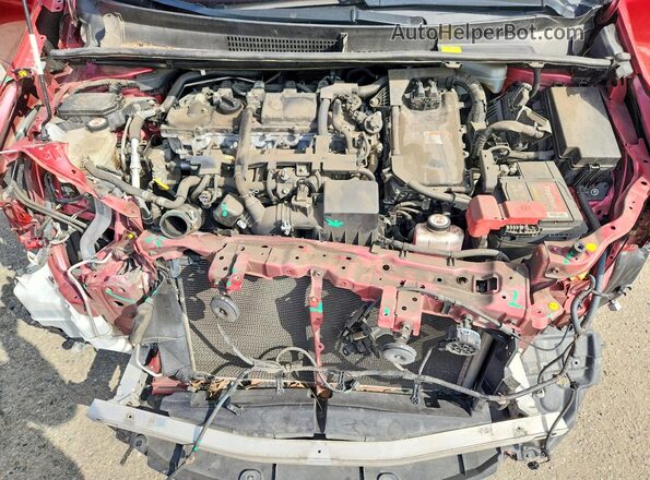 JTDKARFU2G3523677 2016 TOYOTA PRIUS Red Սալոնի հետևի տեսք