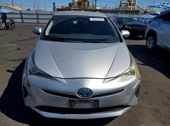 JTDKARFU2H3531909 2017 TOYOTA PRIUS Silver Вид спереду