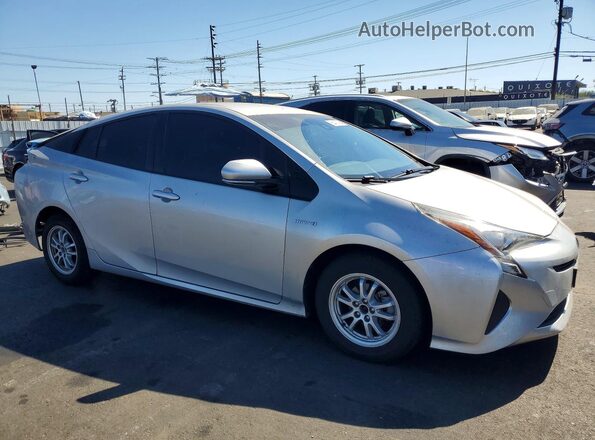 JTDKARFU2H3531909 2017 TOYOTA PRIUS Silver Передня права чверть