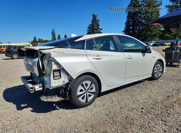 JTDKARFU6H3535641 2017 TOYOTA PRIUS White Tył prawy