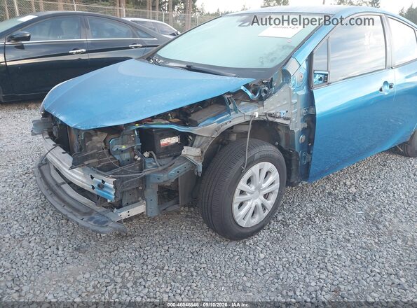 JTDKARFU7K3087580 2019 TOYOTA PRIUS Blue Front view