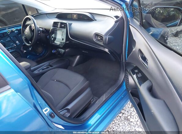 JTDKARFU7K3087580 2019 TOYOTA PRIUS Blue 