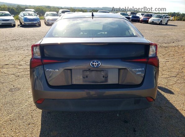 JTDKARFU7K3095324 2019 TOYOTA PRIUS Gray Vista trasera