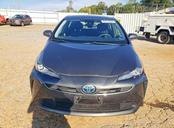 JTDKARFU7K3095324 2019 TOYOTA PRIUS Gray Vista frontal