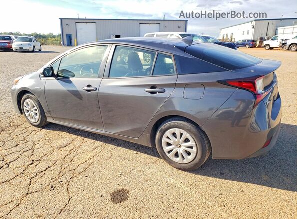 JTDKARFU7K3095324 2019 TOYOTA PRIUS Gray Trasero izquierdo