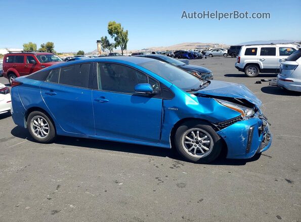 JTDKARFU7K3095680 2019 TOYOTA PRIUS Blue Առջևի աջ