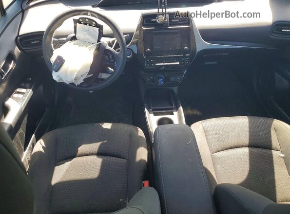 JTDKARFU7K3095680 2019 TOYOTA PRIUS Blue Առջևի վահանակի տեսք