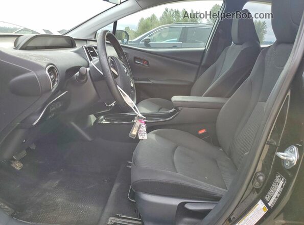 JTDKARFUXG3013268 2016 TOYOTA PRIUS Black Front interior view