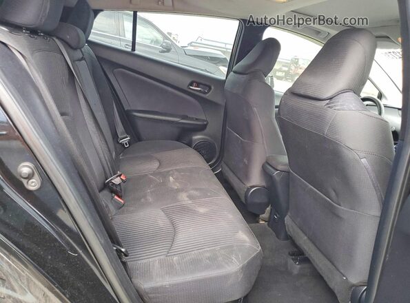 JTDKARFUXG3013268 2016 TOYOTA PRIUS Black Rear interior view