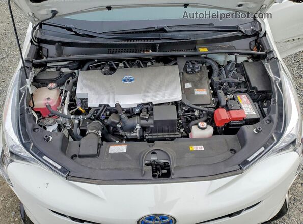 JTDKARFUXH3052735 2017 TOYOTA PRIUS Белый Вид подкапотного пространства